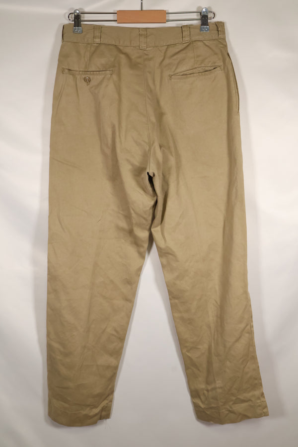 1960s U.S. Army khaki pants, chinos, used, C