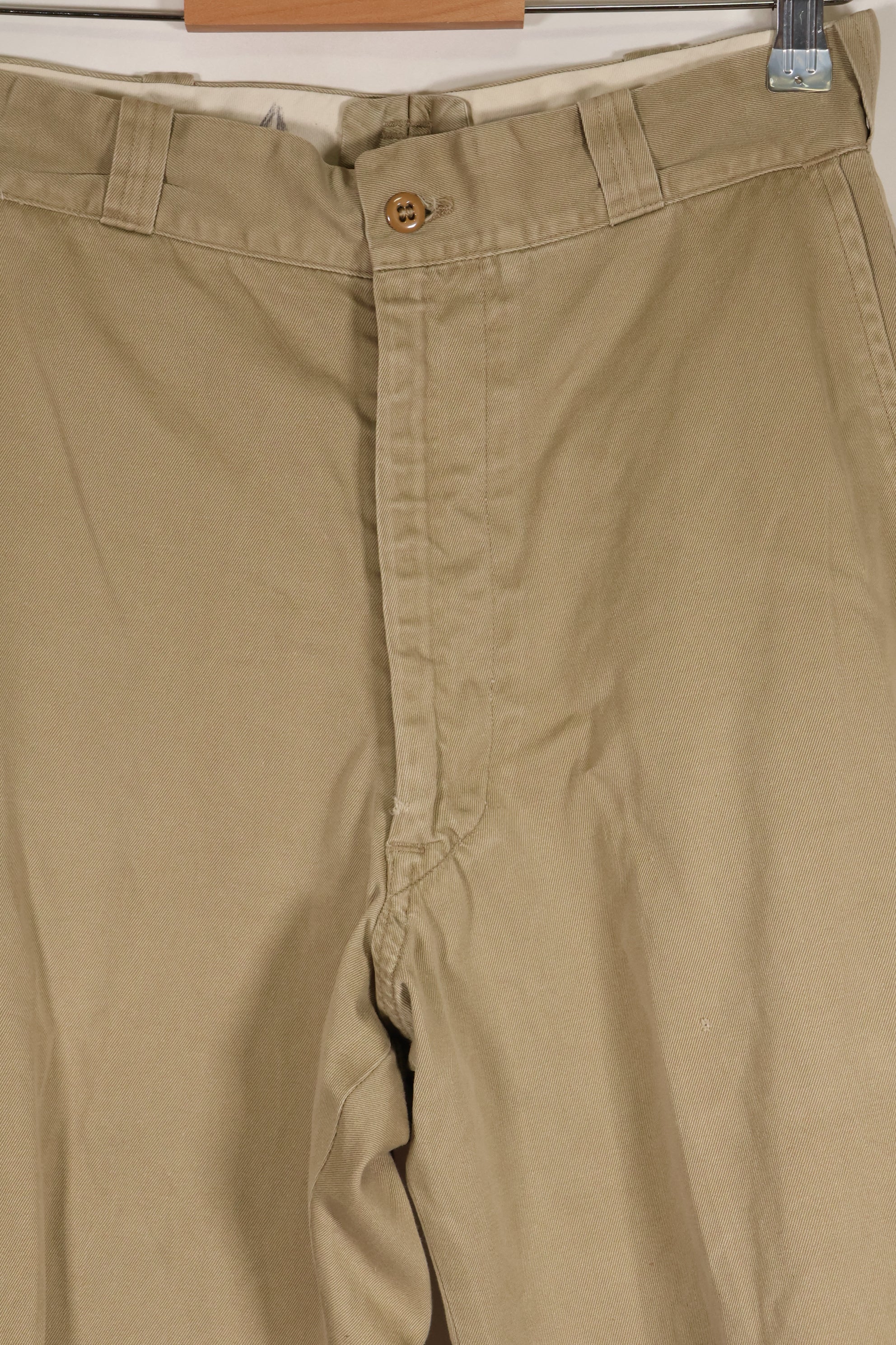 1970's Small Size U.S. Army Khaki Pants, used, used.