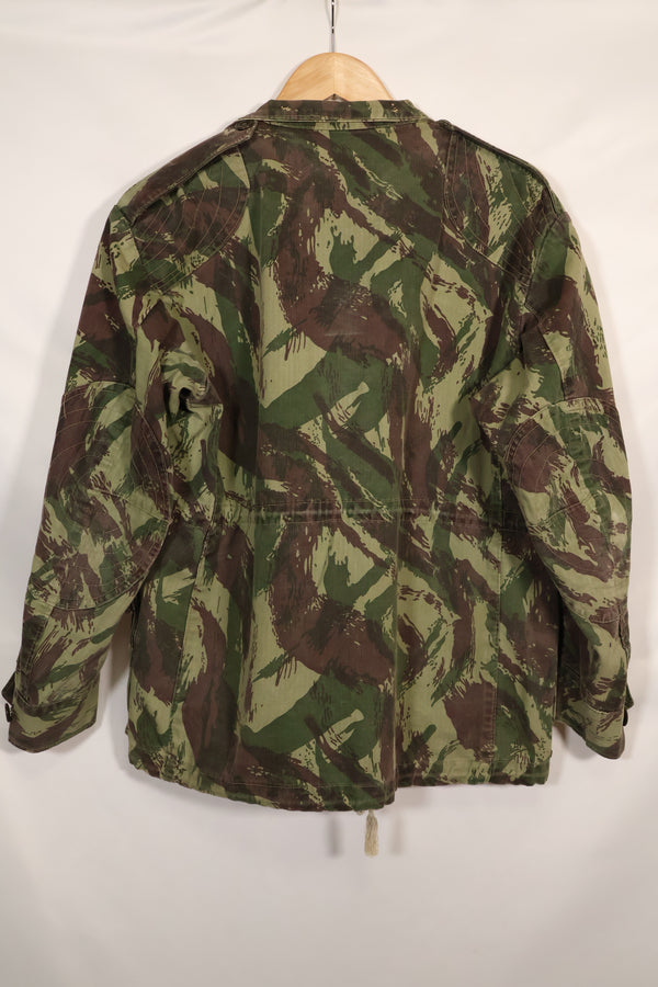 1960s-70s Portuguese Army Lizard Camouflage Combat Jacket, used.