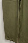 1940s-early 50s U.S. Navy, Army button deck pants, rain pants, used, B