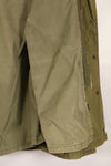 Early 1970's Estimated MEDIUM size 3rd Model M65 Field Jacket, size tag missing, used.