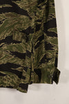 Real Okinawa Tiger Pattern Tiger Stripe Jungle Fatigue Jacket Used