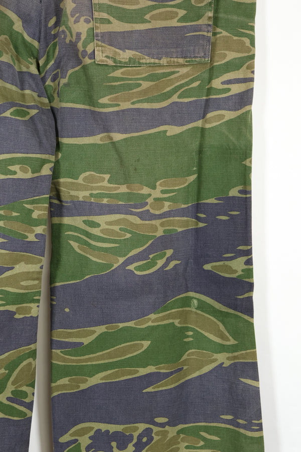 Real 1970s Late War Tiger Stripe Pants, used.