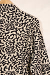 1980's Korean student camouflage clothing Hangul camouflage shirt, almost unused B