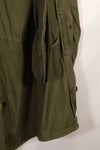 1977 Contract S-R U.S. Army M65 Field Parka, good condition, used.