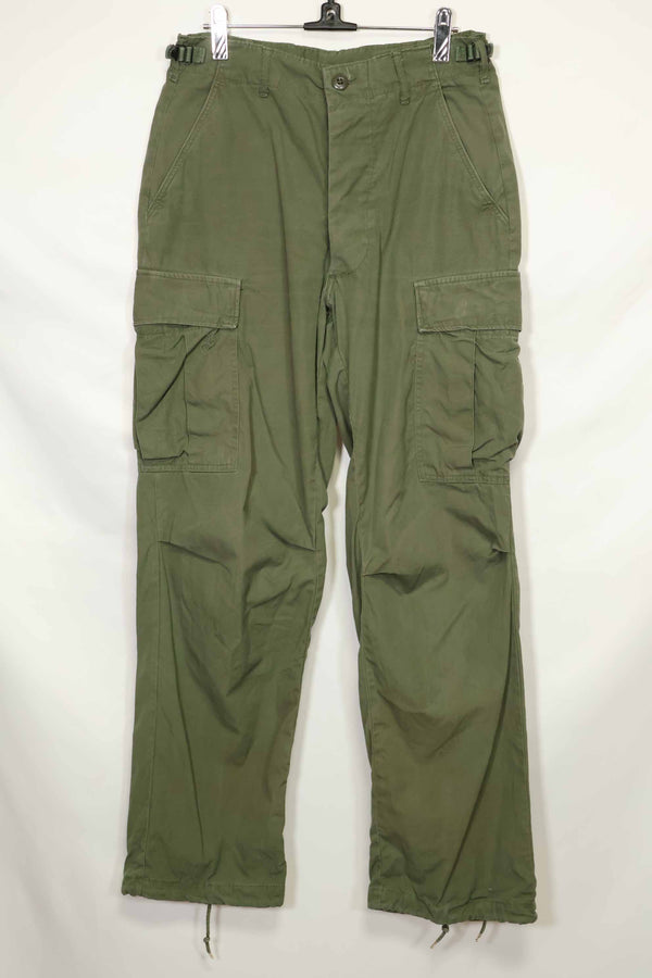 1967 Contract 3rd Model Non Ripstop Jungle Fatigue Pants S-R Used