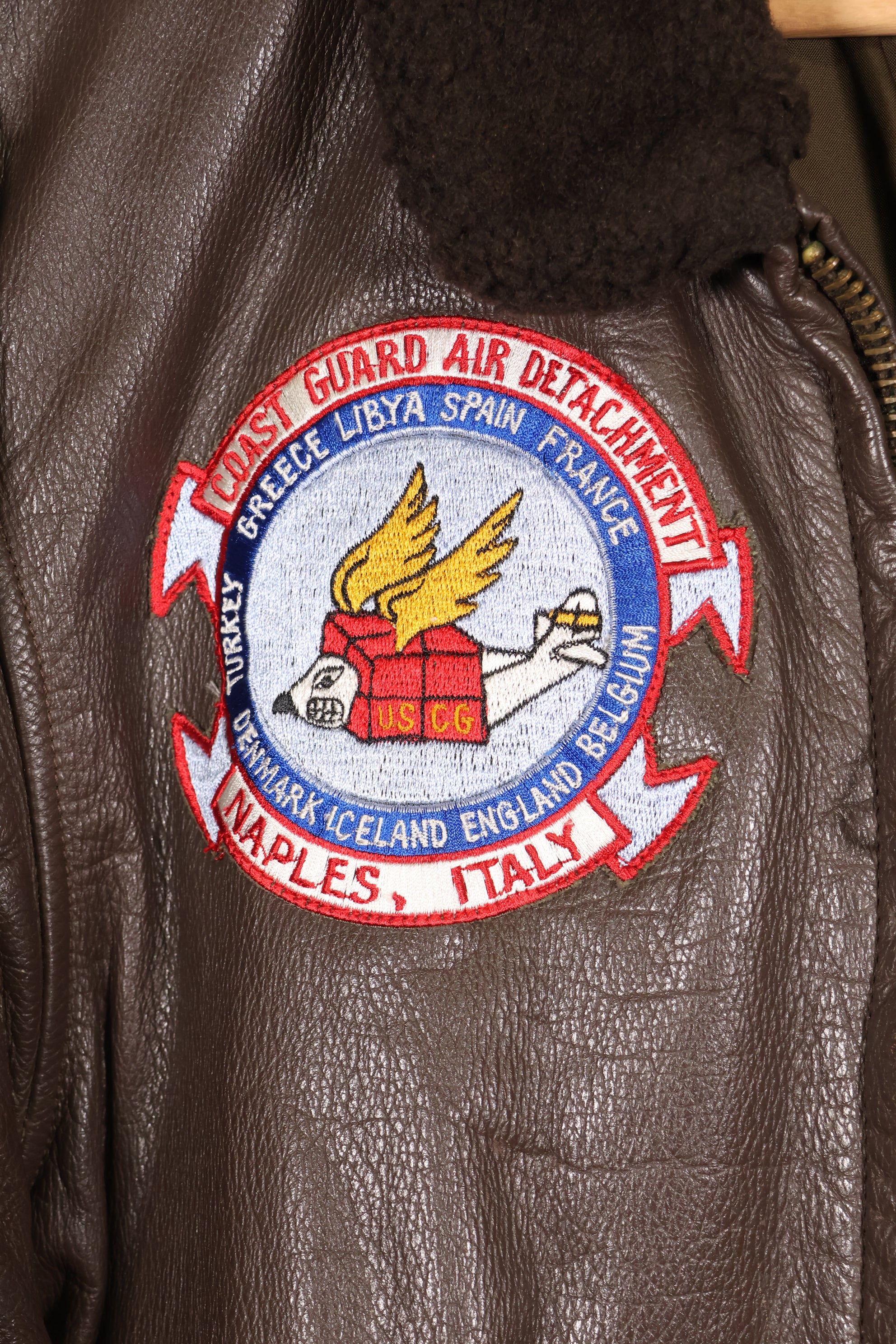 1970年代後半ロット　契約タグ欠損　G-1　インターメディエートゾーン　フライトジャケット　パッチ付き　中古品