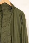 1970 Contract M-R Deadstock US Army M65 Field Parka, aluminum zipper, long term storage.