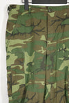 Real non ripstop US Army ERDL camouflage early pattern pants, used.