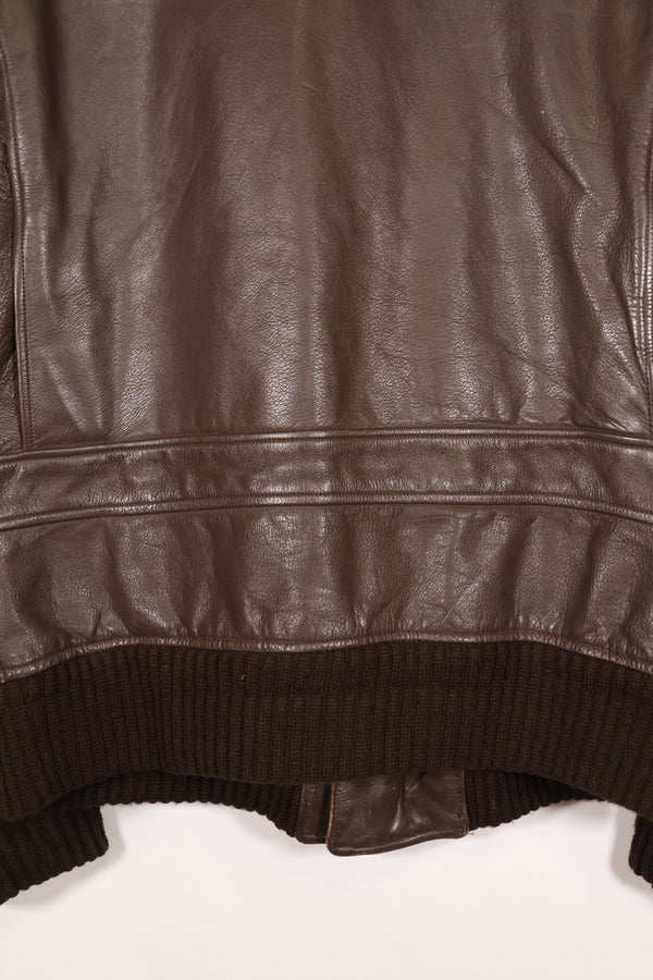 1970年代後半ロット　契約タグ欠損　G-1　インターメディエートゾーン　フライトジャケット　パッチ付き　中古品