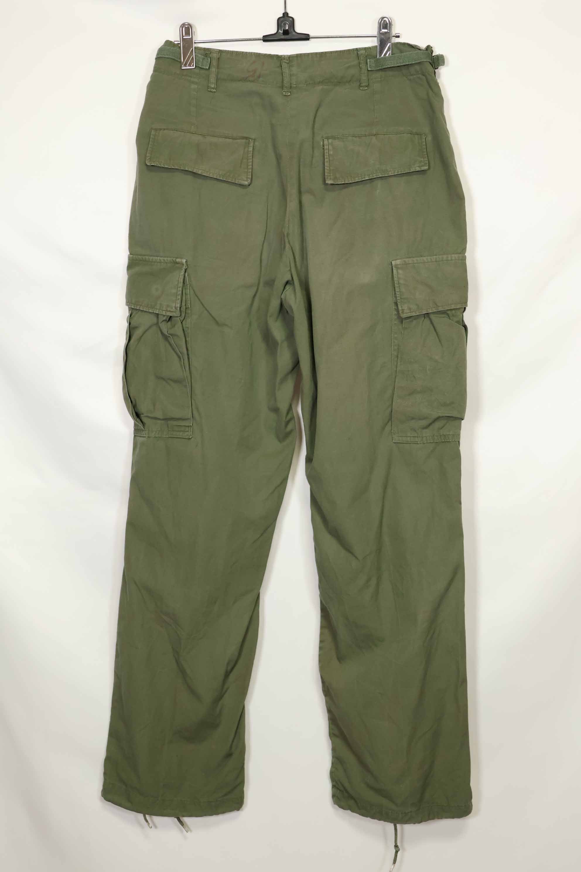 1967 Contract 3rd Model Non Ripstop Jungle Fatigue Pants S-R Used