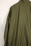 1970 Contract M-R Deadstock US Army M65 Field Parka, aluminum zipper, long term storage.