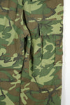 Real non ripstop US Army ERDL camouflage early pattern pants, used.