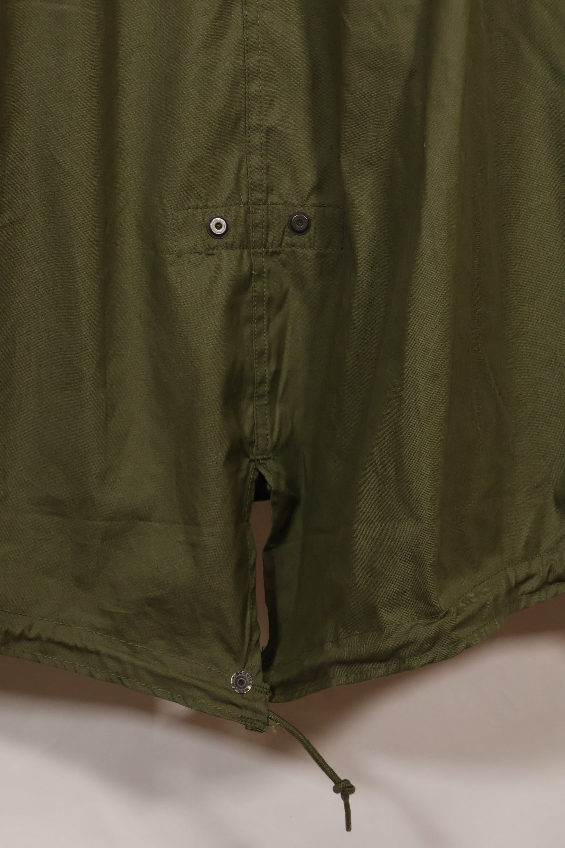 1970 Contract M-R Deadstock US Army M65 Field Parka, aluminum zipper, long term storage.