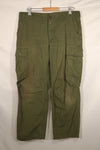 Real 1969 4th Model Jungle Fatigue Pants M-R Used