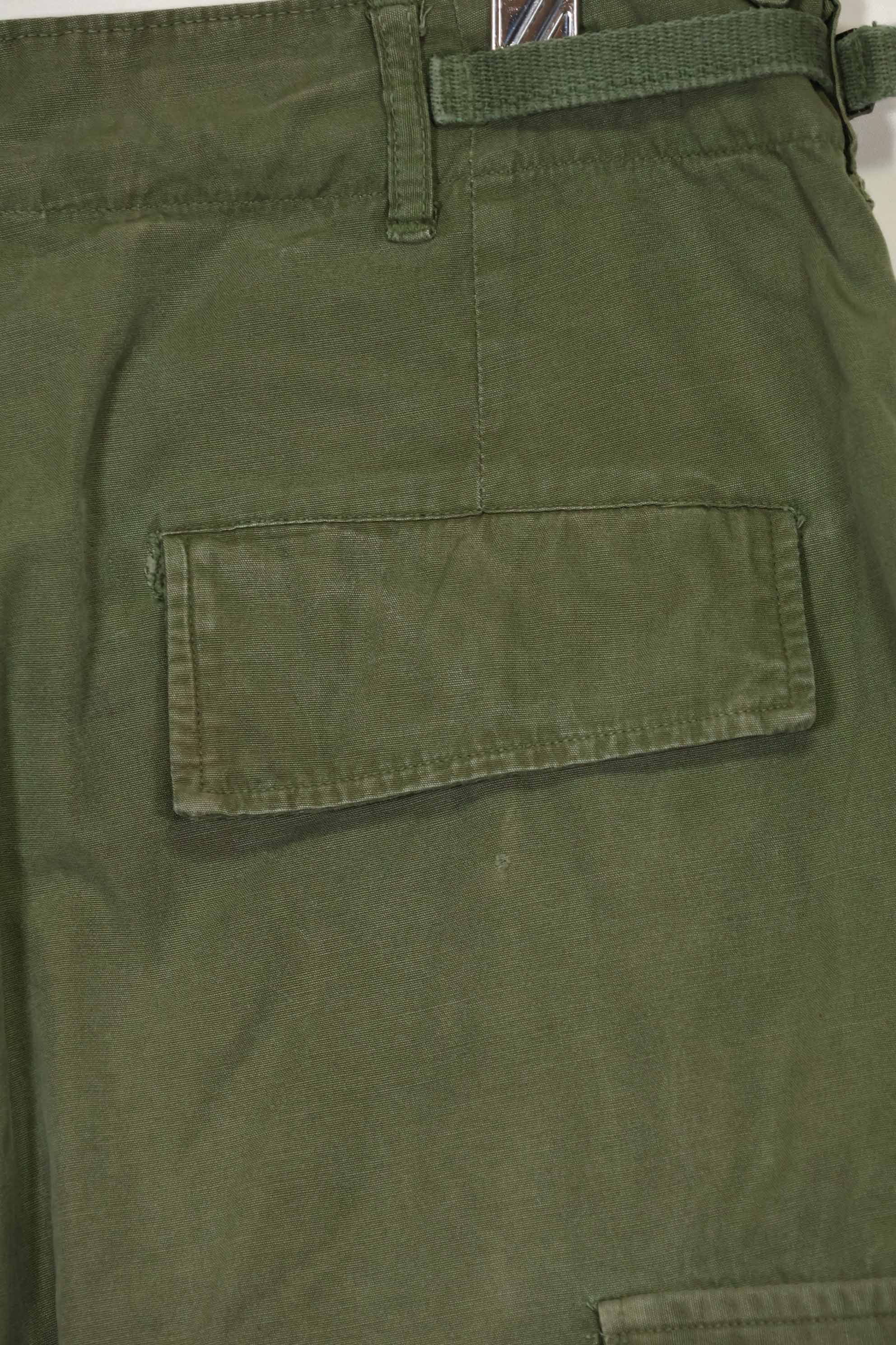 1967 Contract 3rd Model Non Ripstop Jungle Fatigue Pants S-R Used