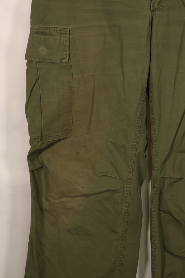 Real 1969 4th Model Jungle Fatigue Pants M-R Used