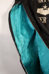 1960s privately procured fighter pilot flight jacket &amp; uniform suit bag, embroidered, used