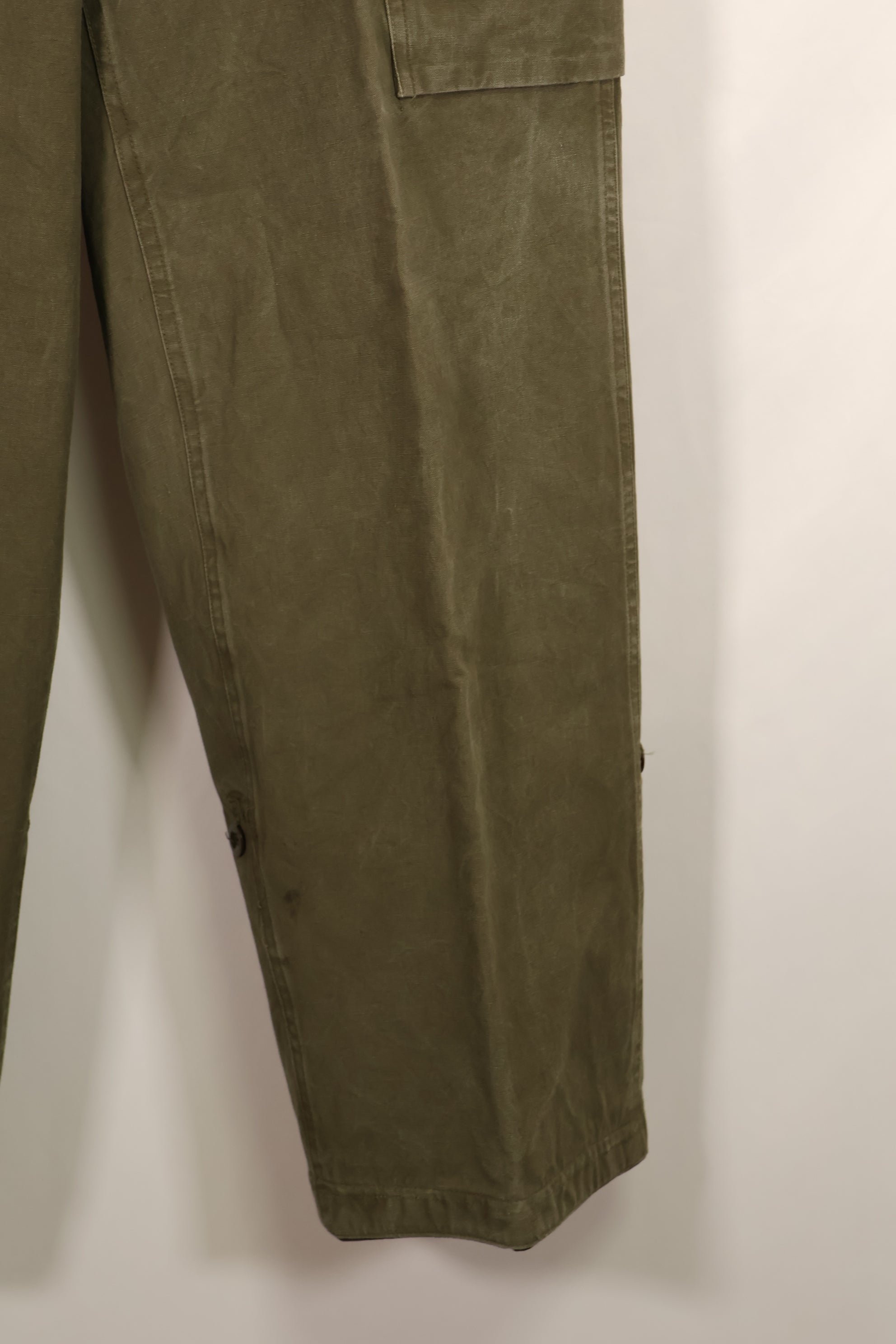 Real 1959 Dutch Army double face field pants in good condition.