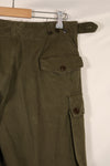 Real 1959 Dutch Army double face field pants in good condition.