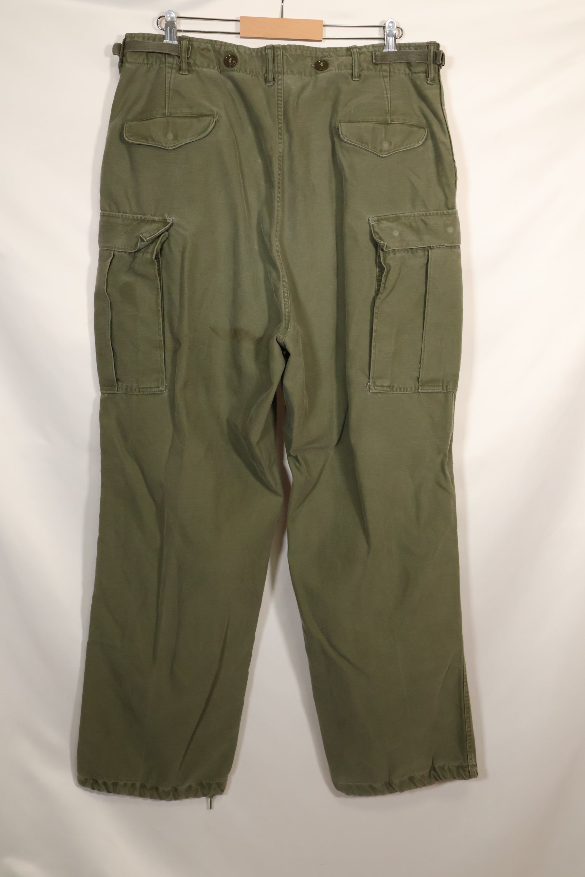 1952 Contract L-L US Army M-1951 Feed Pants, large size, used.