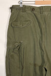 1952 Contract L-L US Army M-1951 Feed Pants, large size, used.