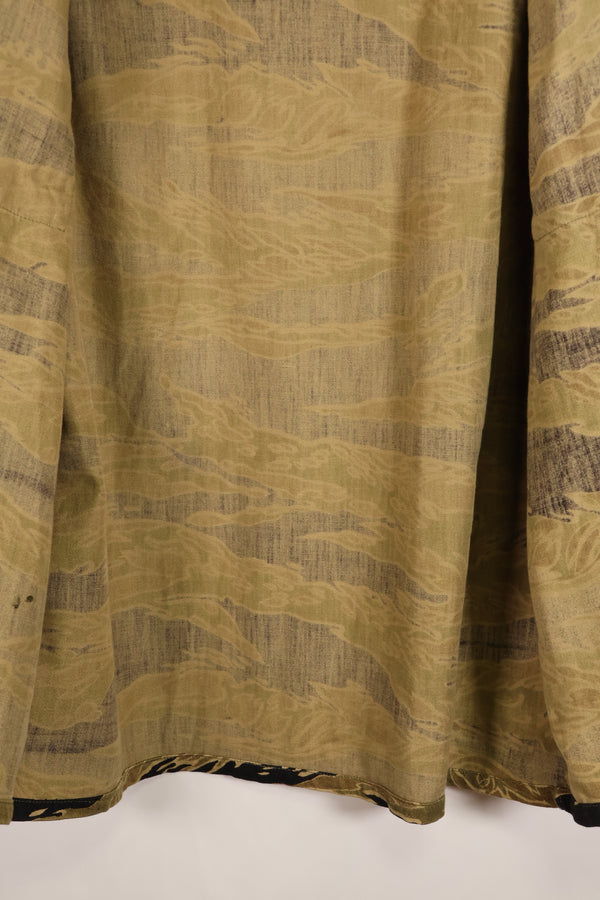 Late 1960s US-M Gold Tiger Tiger Stripe US-cut shirt, in good condition