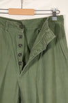1960's lot, estimated 34 degrees USMC P-56 utility pants, used.