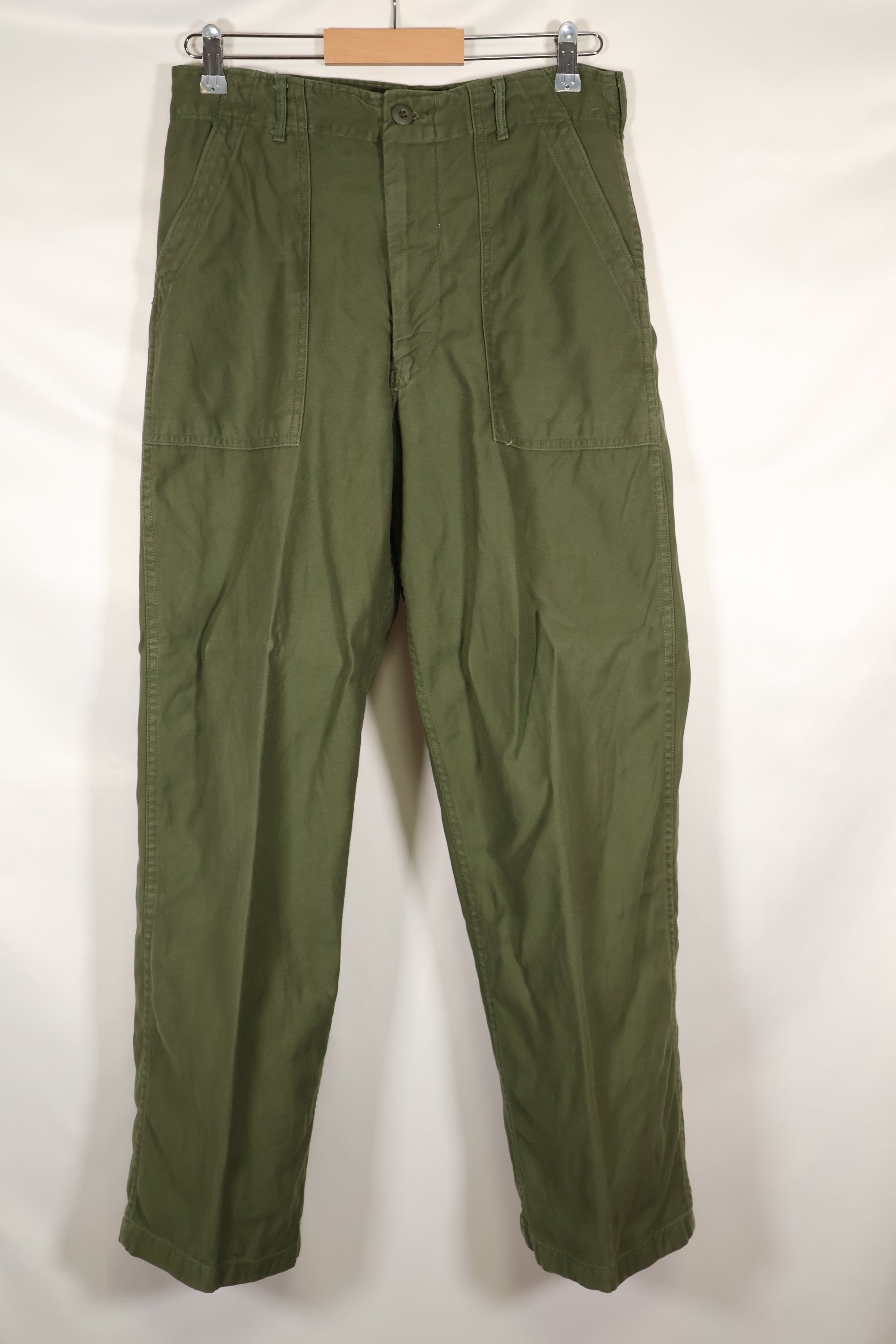 1968 Contract US Army OG-107 Utility Pants Baker Pants, nearly unused.