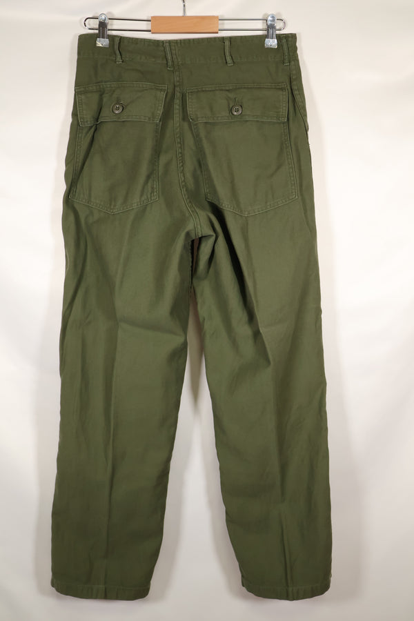 1968 Contract US Army OG-107 Utility Pants Baker Pants, nearly unused.