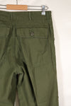 1968 Contract US Army OG-107 Utility Pants Baker Pants, nearly unused.