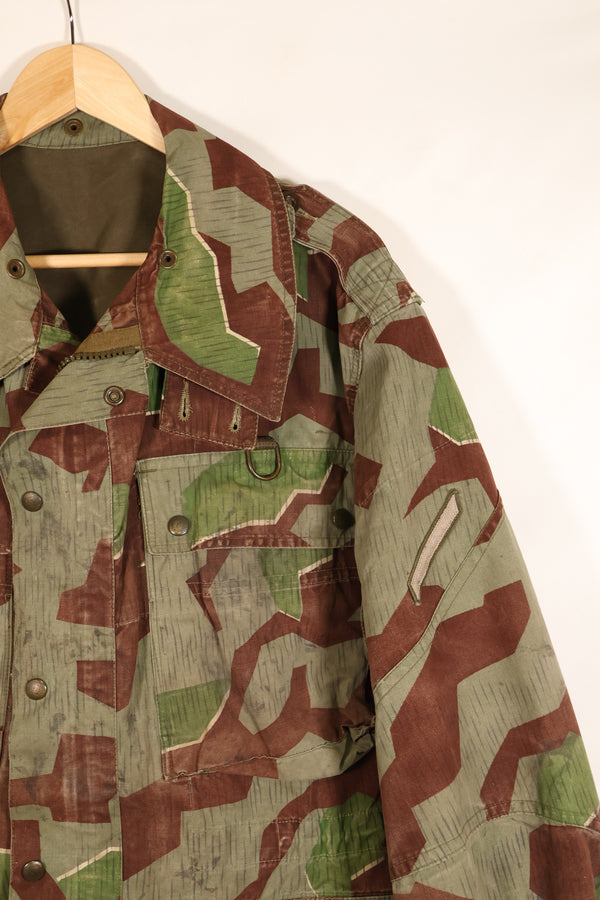 1950s, West Germany, Bundeswehr, Airborne Forces, Sprinter Camouflage, Airborne Jacket, Used