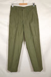 1968 Contract 32x 31 US Army OG-107 Utility Pants Baker Pants Used B