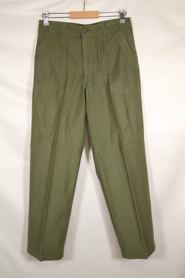 1968 Contract 32x 31 US Army OG-107 Utility Pants Baker Pants Used B