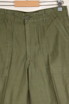 1968 Contract 32x 31 US Army OG-107 Utility Pants Baker Pants Used B