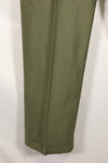 1968 Contract 32x 31 US Army OG-107 Utility Pants Baker Pants Used B