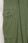 Estimated 1967 Contract 3rd Model Non Ripstop Jungle Fatigue Pants M-R Used