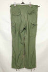 Estimated 1967 Contract 3rd Model Non Ripstop Jungle Fatigue Pants M-R Used