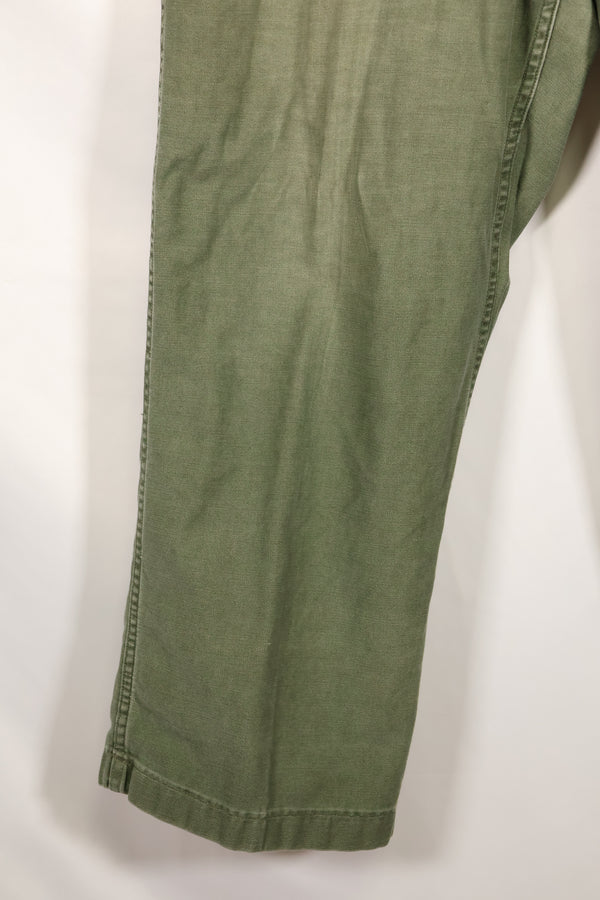 1961 contract, estimated size 36 OG-107 utility pants, baker pants, used.