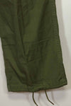 Estimated 1967 Contract 3rd Model Non Ripstop Jungle Fatigue Pants M-R Good Condition Used