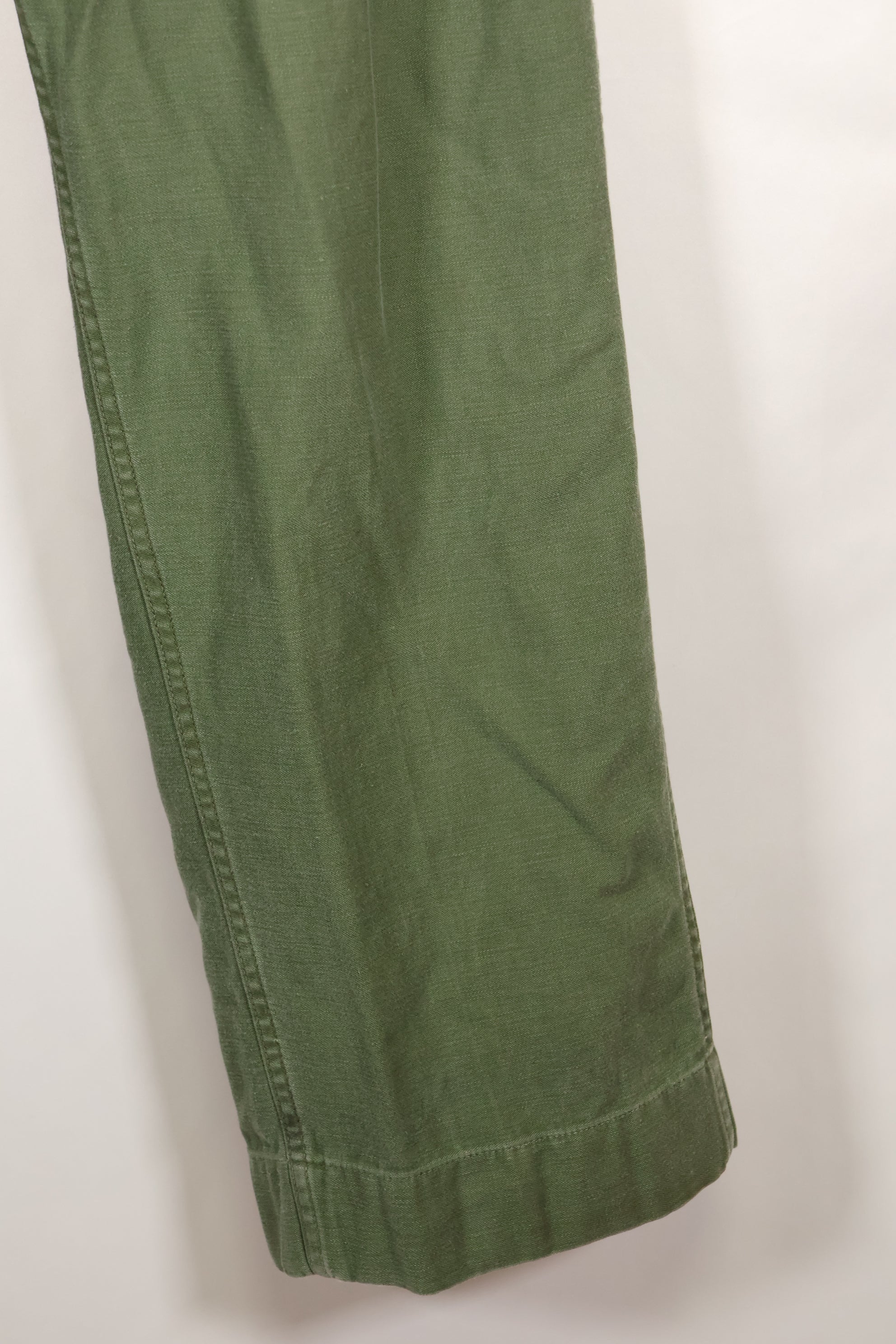 1950s-60s estimated 34 USMC P-56 utility pants, used with fading.