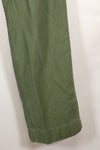 1950s-60s estimated 34 USMC P-56 utility pants, used with fading.