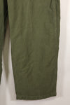 Early 1960s, estimated 34 OG-107 utility pants, baker pants, used.