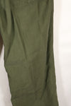 Early 1960s, estimated 34 OG-107 utility pants, baker pants, used.
