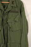 Real 2nd Model Jungle Fatigue Jacket without epaulettes, used.