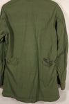 Real 2nd Model Jungle Fatigue Jacket without epaulettes, used.