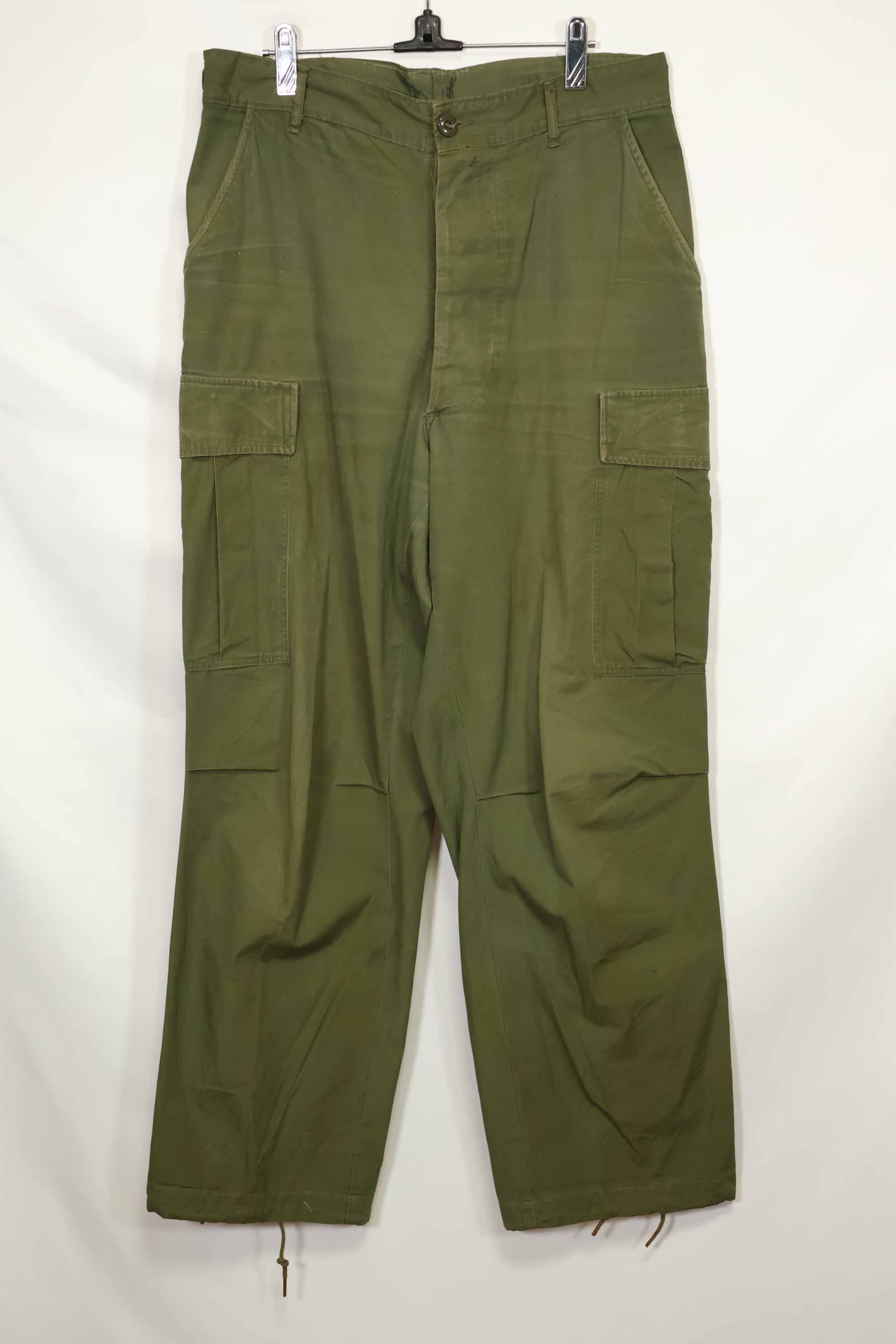 1967 Contract 3rd Model Jungle Fatigue Pants No Size Tag Used