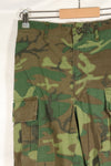 1968 contract missing size tag Ripstop ERDL camouflage Fatigue pants, used.