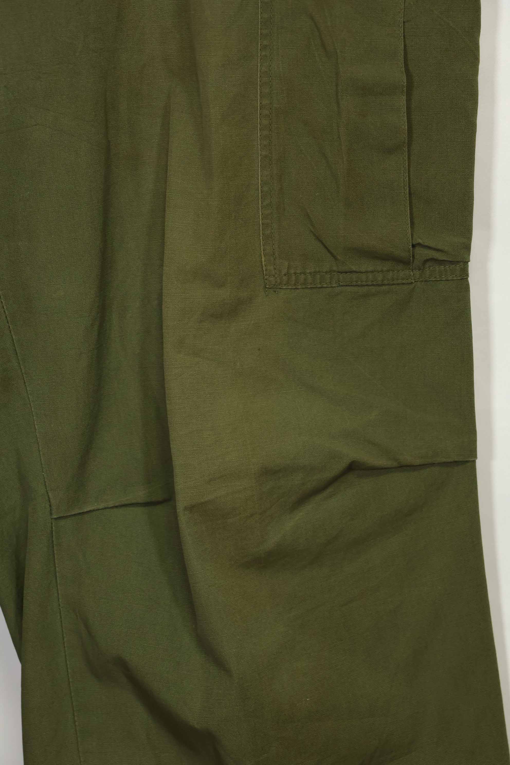 1967 Contract 3rd Model Jungle Fatigue Pants No Size Tag Used