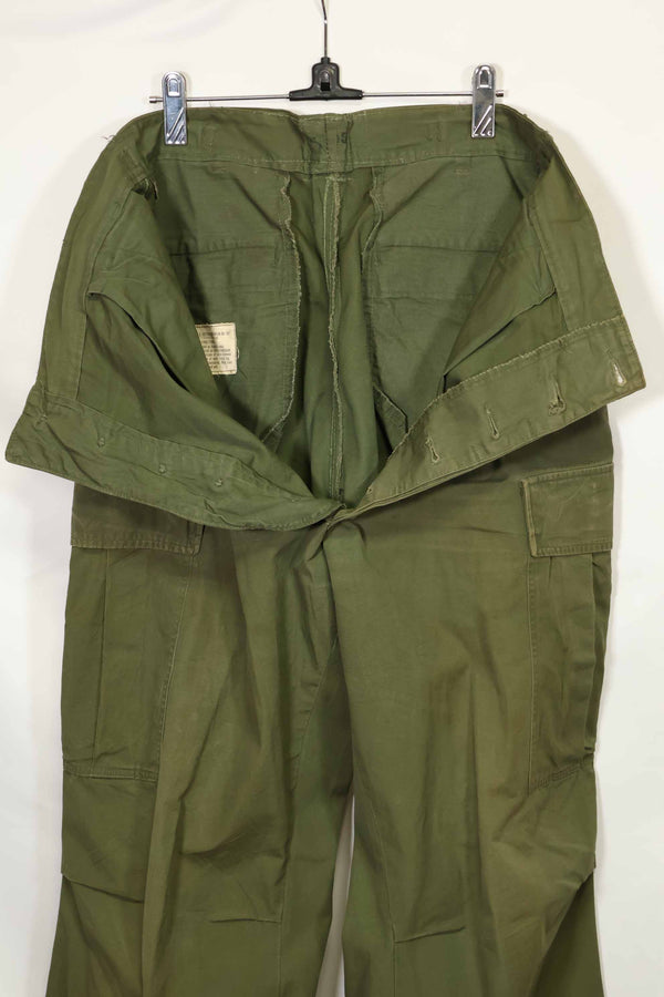 1967 Contract 3rd Model Jungle Fatigue Pants No Size Tag Used